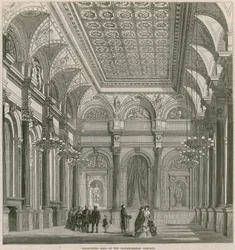 Sala dei banchetti della Clothworkers Company, Mincing Lane, Londra