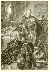 Battesimo di un re barbaro