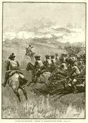 Battaglia di Blenheim: Carica della cavalleria di Marlborough