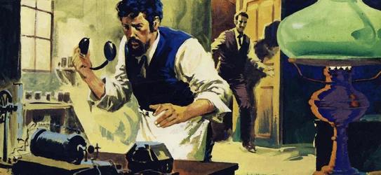 Bell continuò a sperimentare finché, un giorno, sentì la voce di Watson su un ricevitore