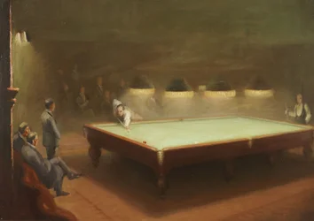 Partita di Biliardo a Thurston, 1930