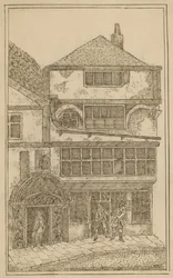 Bricklayers Hall, Leadenhall, ora la Sinagoga Ebraica, 1797