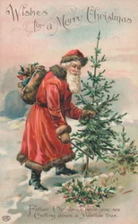 Cartolina di Natale britannica