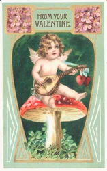 Biglietto di San Valentino britannico
