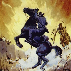 Buffalo Bill combatté Mano Gialla, capo dei Cheyenne