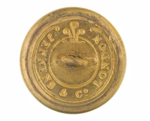 Bottone, ufficiale, 4º Reggimento Europeo del Bengala, 1855-1861