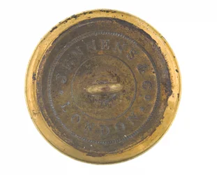 Bottone, ufficiale, 5º Reggimento Europeo del Bengala, 1858-1860