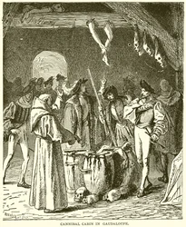 Capanna cannibale a Guadalupa