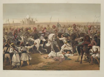 Cattura e morte degli Shahzadaghs, 1857