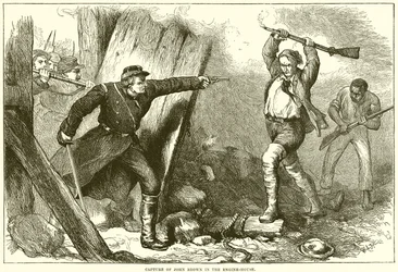 Cattura di John Brown nella casa delle macchine
