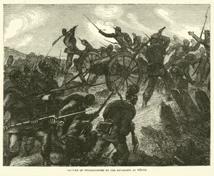 Cattura delle mitragliatrici da parte dei bavaresi a Worth, agosto 1870