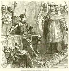 Visita del cardinale Orsini a Enrico