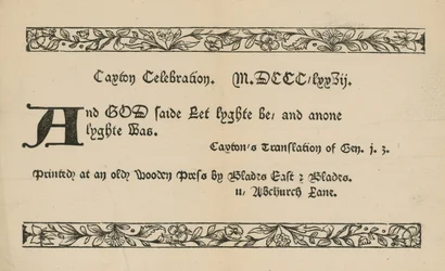 Celebrazione di Caxton