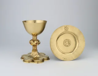 Calice e patena, 1507-08 (oro con smalto)