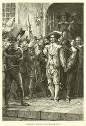 Carlo I lascia Westminster Hall