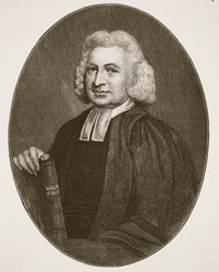Charles Wesley, illustrazione da The Church of England: A History for the People di H.D.M. Spence-Jones