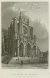 Cattedrale di Chartres, Vista del Transetto Sud