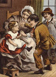 Ciliegia matura (litografia a colori)