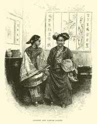 Signore cinesi e tartare