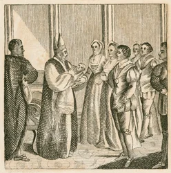 Battesimo della Principessa Elisabetta, figlia di Re Enrico VIII