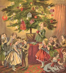 Albero di Natale e regali di Natale