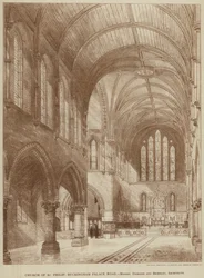 Chiesa di San Filippo, Buckingham Palace Road (incisione)