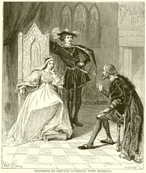 Colombo in udienza privata con Isabella