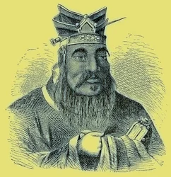 Confucio, illustrazione da The Illustrated History of the World, pubblicato c.1880