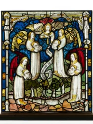 Pannello conservato dalla Grande Finestra Est a York Minster: 