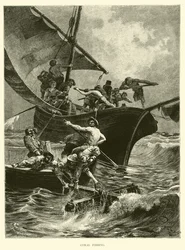Pesca del corallo