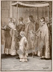 Incoronazione di Riccardo nell