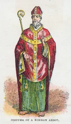 Costume di un Abate Normanno
