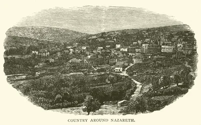Campagna intorno a Nazareth