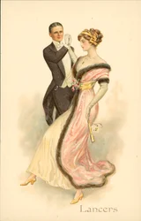 Coppia che balla i Lancers