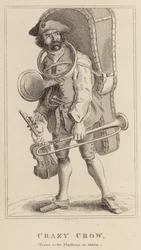Crazy Crow, portiere del teatro di Dublino