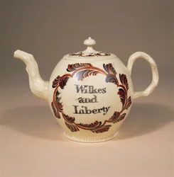 Teiera in creamware, Cockpit Hill, Derby, ca. 1763