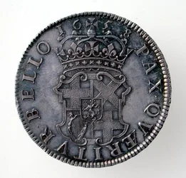 Corona di Oliver Cromwell (1599-1658), Zecca di Londra, 1658 (rovescio)