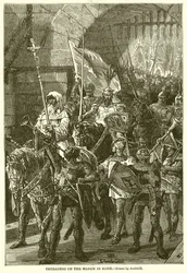 Crociati in marcia a Roma