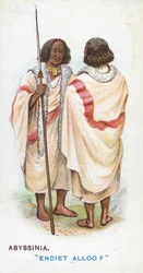 Saluto Consueto in Abissinia, 1907