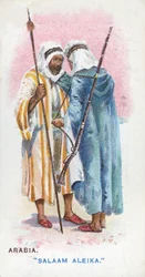 Saluto Consueto in Arabia, 1907