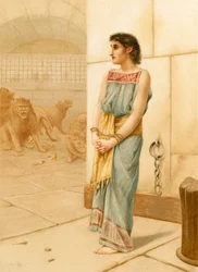Daniele nella fossa dei leoni