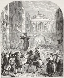 Defoe alla gogna a Temple Bar