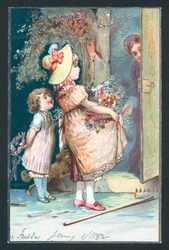 Consegna di fiori per Natale