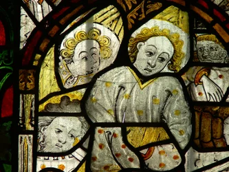 Raffigurazione di resti angelici
