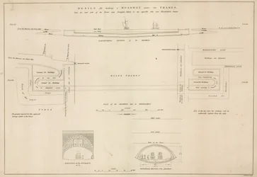 Progetto per una strada sotto il Tamigi
