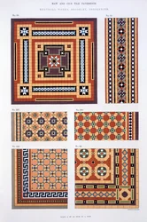 Progetti dal catalogo commerciale di Maw & Sons Tile Pavements