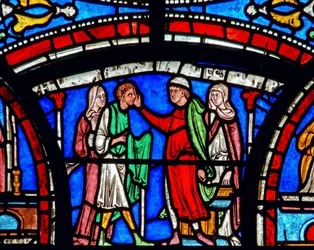 Dettaglio dalla Finestra dei Miracoli