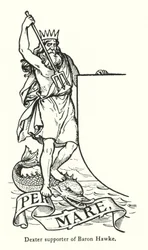 Sostenitore destro del barone Hawke