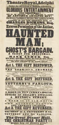 Manifesto di Dickens: The Haunted Man, all
