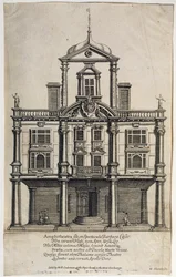 Teatro dei Duchi, Dorset Gardens, inciso da W. Sherwin (c.1645-1711) 1673